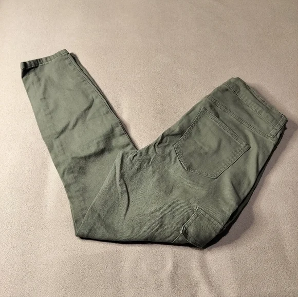 Celebrity Pink Women's Olive Cargo Pants High Rise Skinny Sz 7/28 - Picture 11 of 13